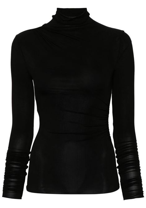 Top Oleandra in nero The Andamane - donna THE ANDAMANE | Top | T160702ATJV047BLK